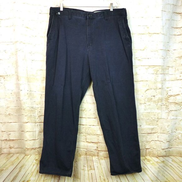 Carhartt FR Pants Men 40x32 (38x30) Blue Arc2 NFPA 2112 Flame Resistant 371-20 - Picture 1 of 15